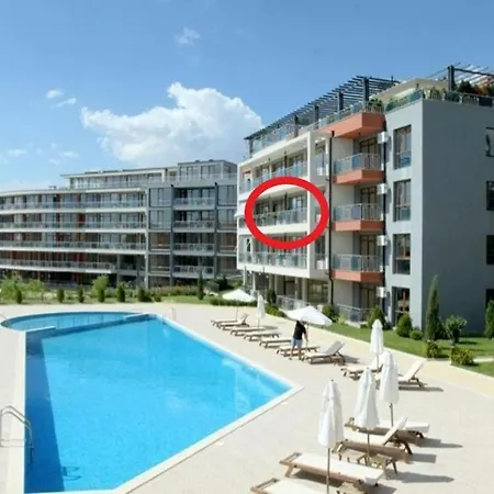 Sun Wave Sea And Pool View شقة *